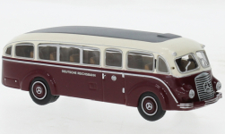 Brekina 52432 - H0 - Mercedes-Benz LO3500 Deutsche Reichsbahn - dunkelrot/weiß